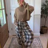 Autumn Plaid Joggers
