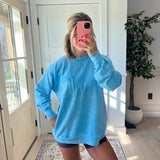 Destin Halo Washed Pullover