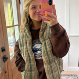 Cozy Pine Quilted Vest
