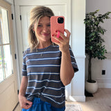 Malibu Striped Tee