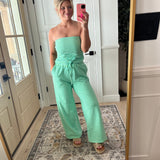 Seaside Tube Top + Pants Set
