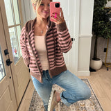 Blush & Brew Zip-Up