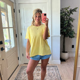 Supima Cotton Tee - Yellow