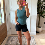 Picture Perfect Tank - Evergreen Teal