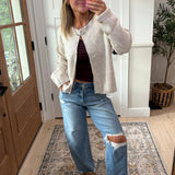 Easy Ribbed Cardi
