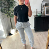 Heather Grey Joggers
