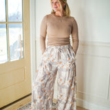 Modern Mosaic Wide Legs