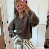 Louise Zip-up Cardi