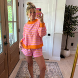 Sunset Sherbert Set - Pink/Orange