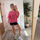 Cherry Bomb Striped Tee