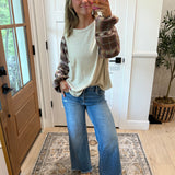 Patchwork Plaid Top