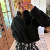Midnight Sherpa Pullover