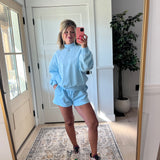 Charleston Mock Neck + Shorts Set