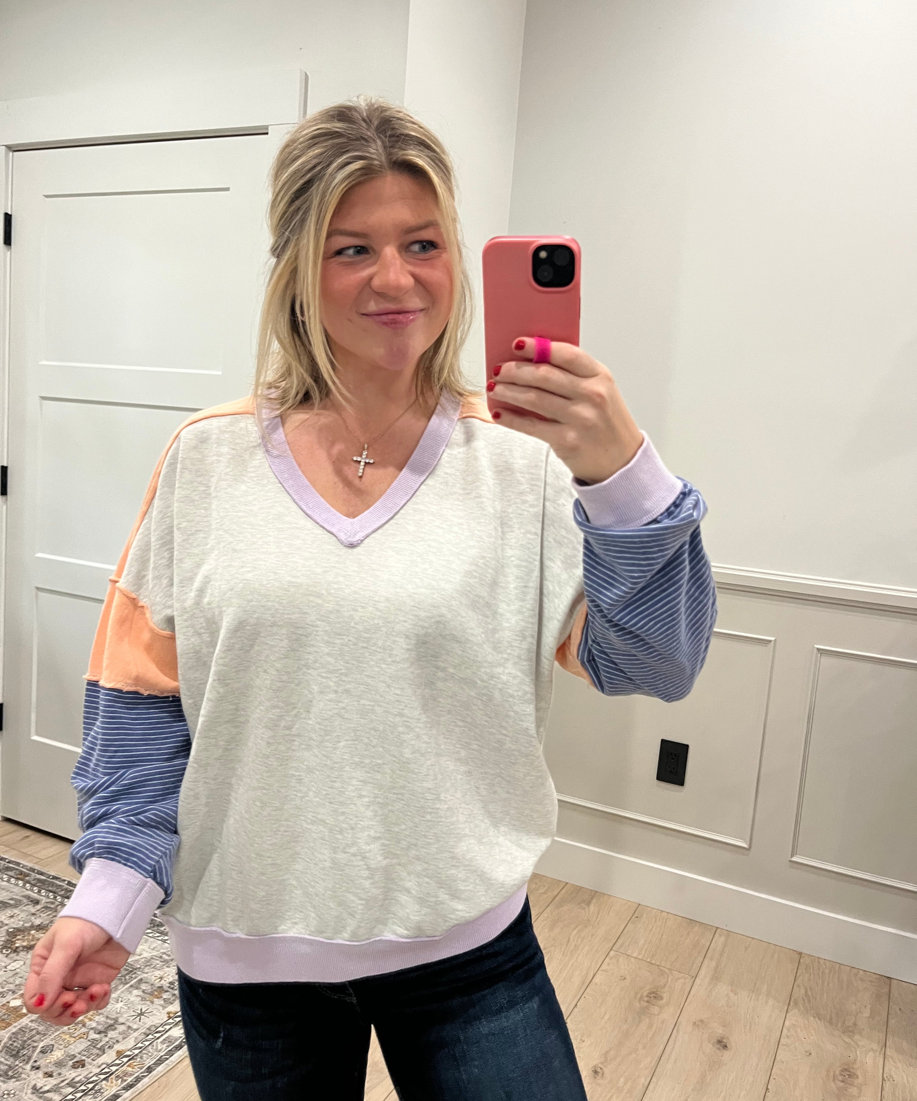 Coastal Canvas Pullover