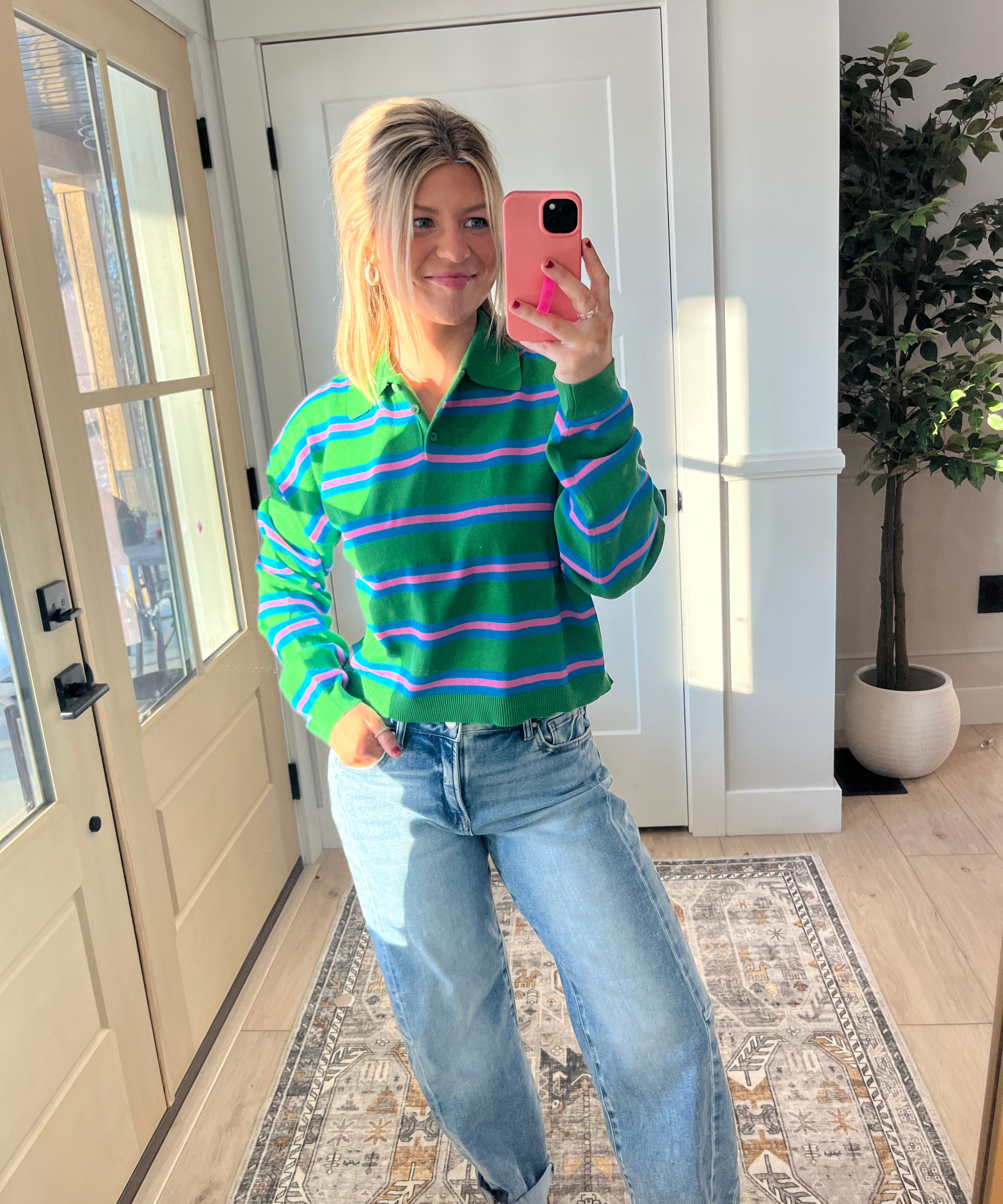 Callie Striped Top