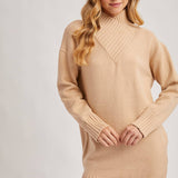 Burgundy Bliss Sweater Dress