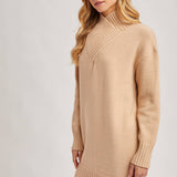 Burgundy Bliss Sweater Dress
