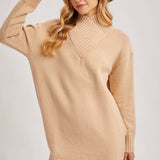 Burgundy Bliss Sweater Dress